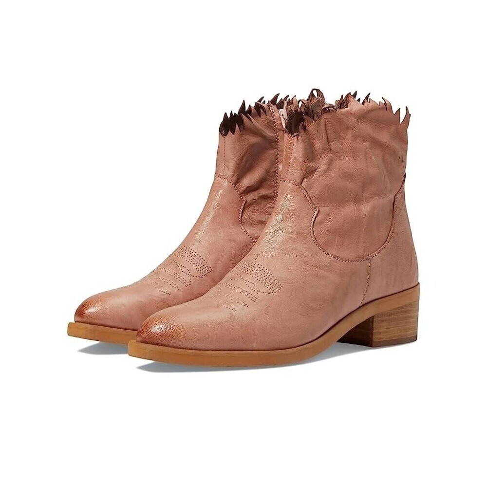 ROAN by Bed Stu Diabolical Boot Women 7.5 Blush Leather Western Cowgirl JOBB1777